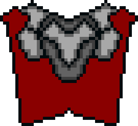 [61966e] Cuirass with cape