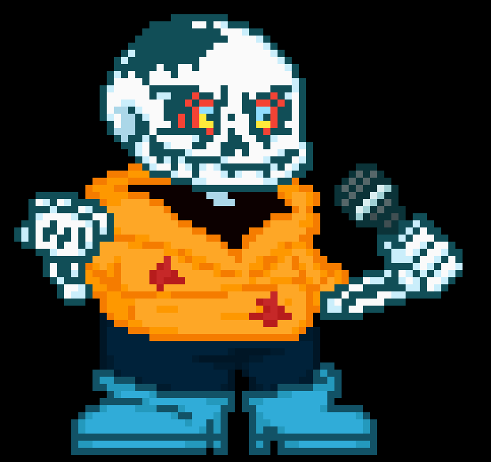 [55e4e5] Oh yeah, while I was gone...I made this little guy from pixilart by "EdricExists @HelloIExist" -Deteriorate