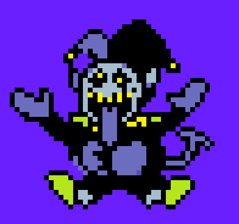 [970cdd] Jevil-RING AROUND THE ROSE*The ring around spade attack happened*