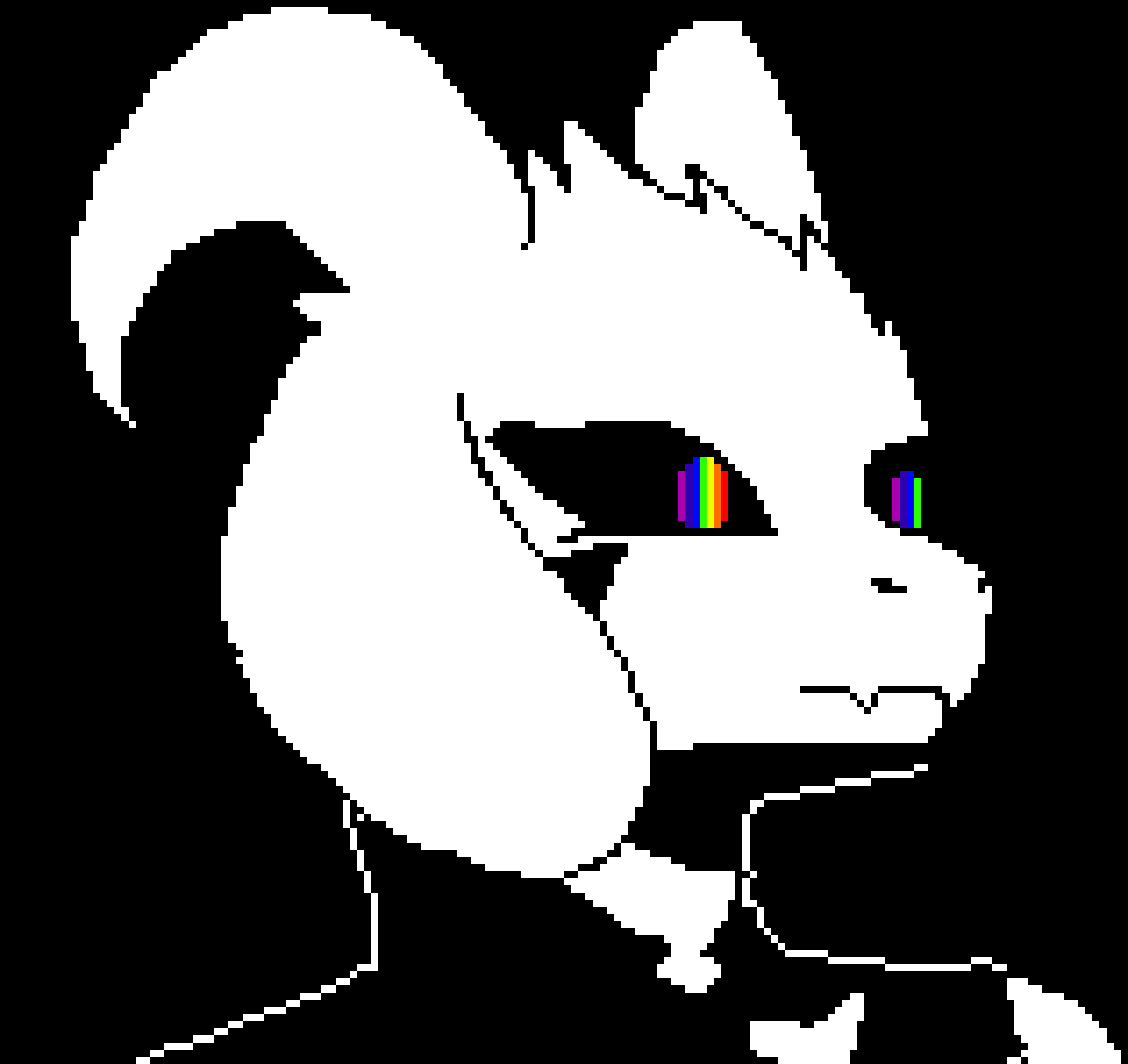 [2bd126] i think i made my eyes permanent rainbows