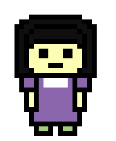 [58d86b] danganronpa pixel sprite base