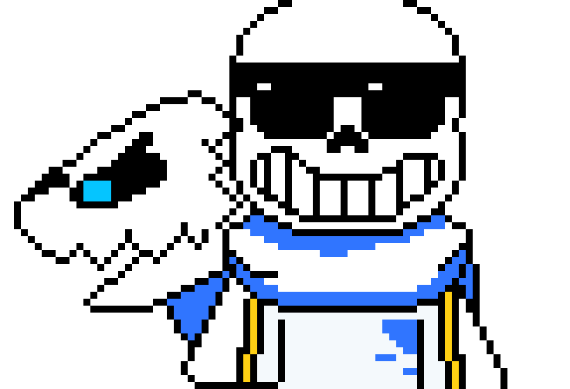 [b9de0d] YES...I HAVE COOL PAPYRUS! - (royal guard) SWAP! sans