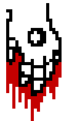 [9bc835] Gaster left hand but bloody