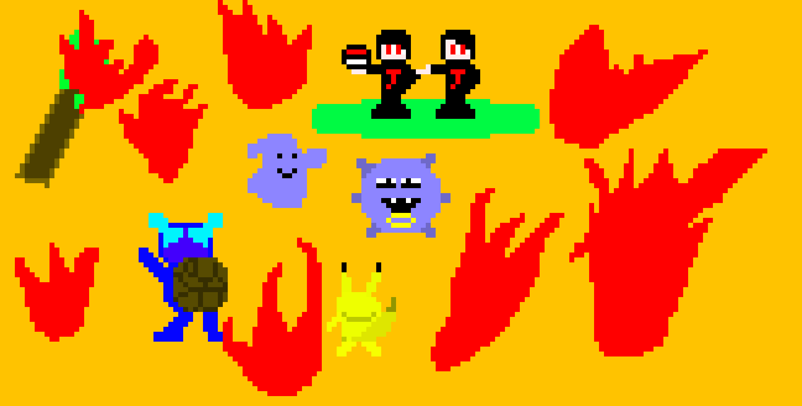 [9664c4] Team justice boss fight