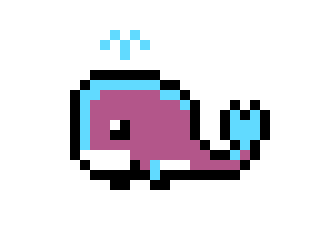 [e3be5b] Pixel Whale