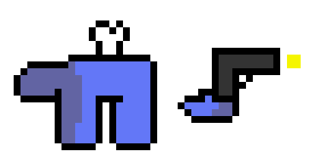 [acbc50] DIE KID WITH YELLOW AND GREEN STRIPE SHIRT -BlueBoi