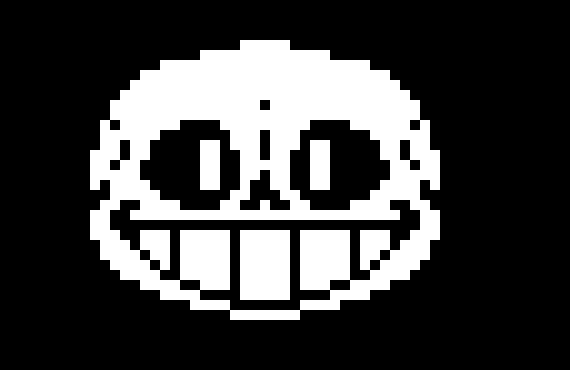 [b7d2ef] Sans: i think he said "Yes sans i said LOL" in wing ding
