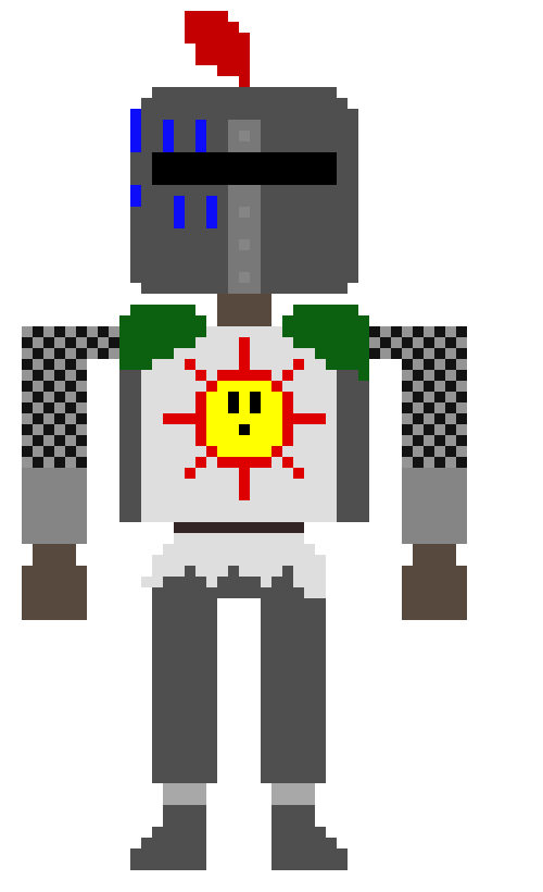 [2fcb16] Solaire: Heh heh..If I didnt know any better id think you'd have feelings for me! *He laughs* Also....You making me geet a little to close to the edge!