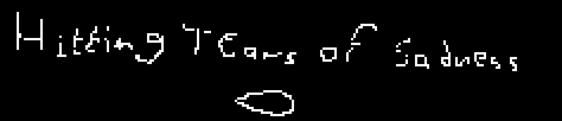 [b7d2ef] Sans: hitting tears of sadness