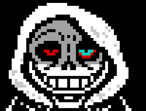 [96c78c] doesnt sans use the bone to block chara/frisk attacks? if so they would need to go for the chest, where they attack before, which is a vital spot...
