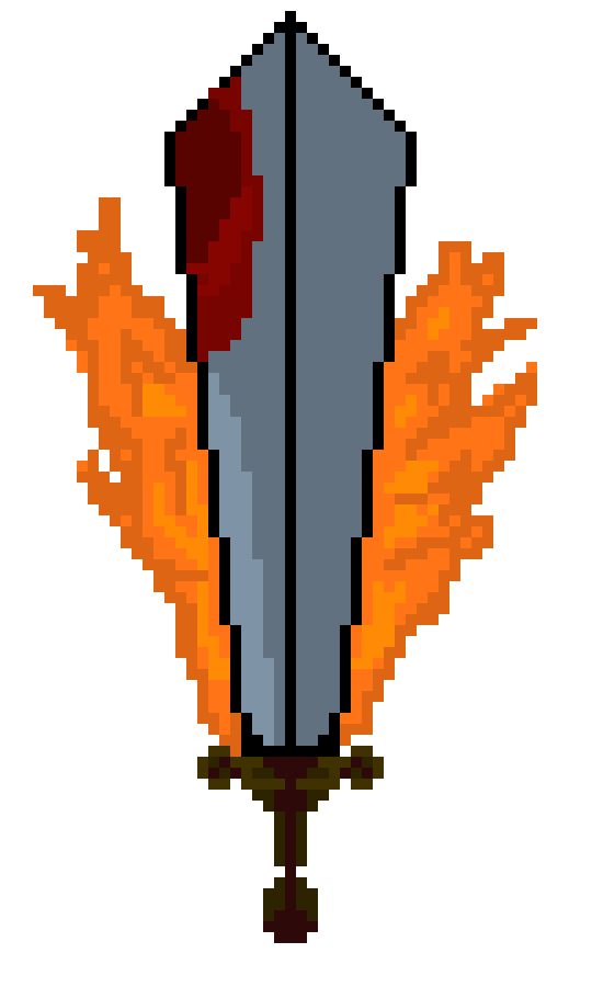[9664c4] flaming sword