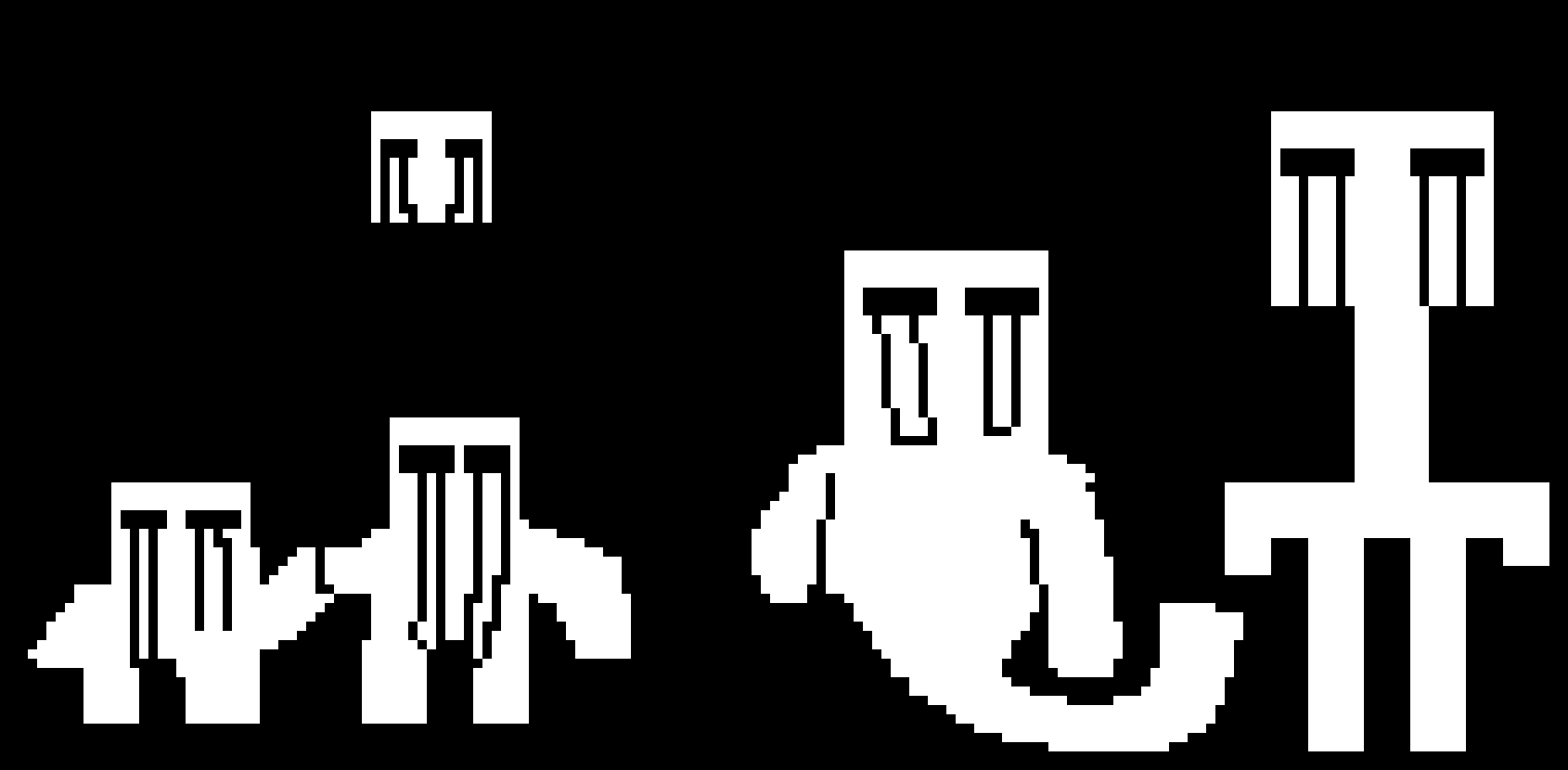 [9664c4] dead children=amalgamates battle attacks FNAFTALE pixel art challenge