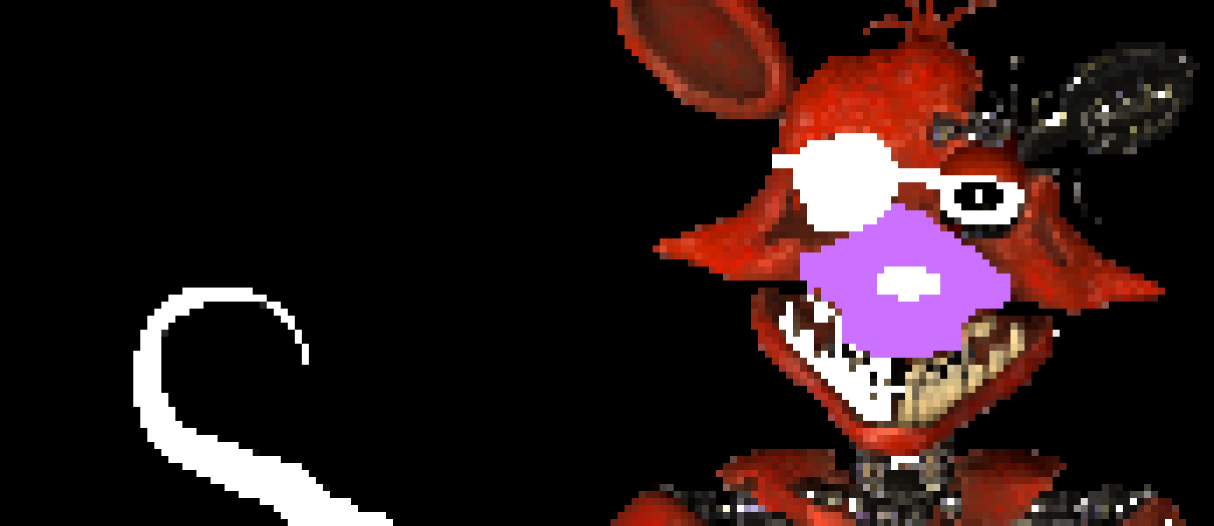 [ae7706] i tried making a shadow foxy but my mouse died and my hand is to tired - landon