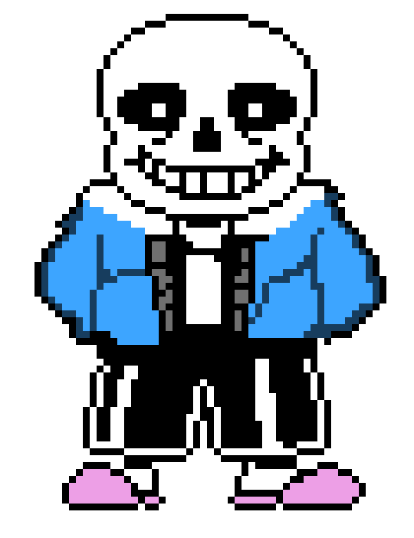 [9664c4] Sans recolored by Lazybones91