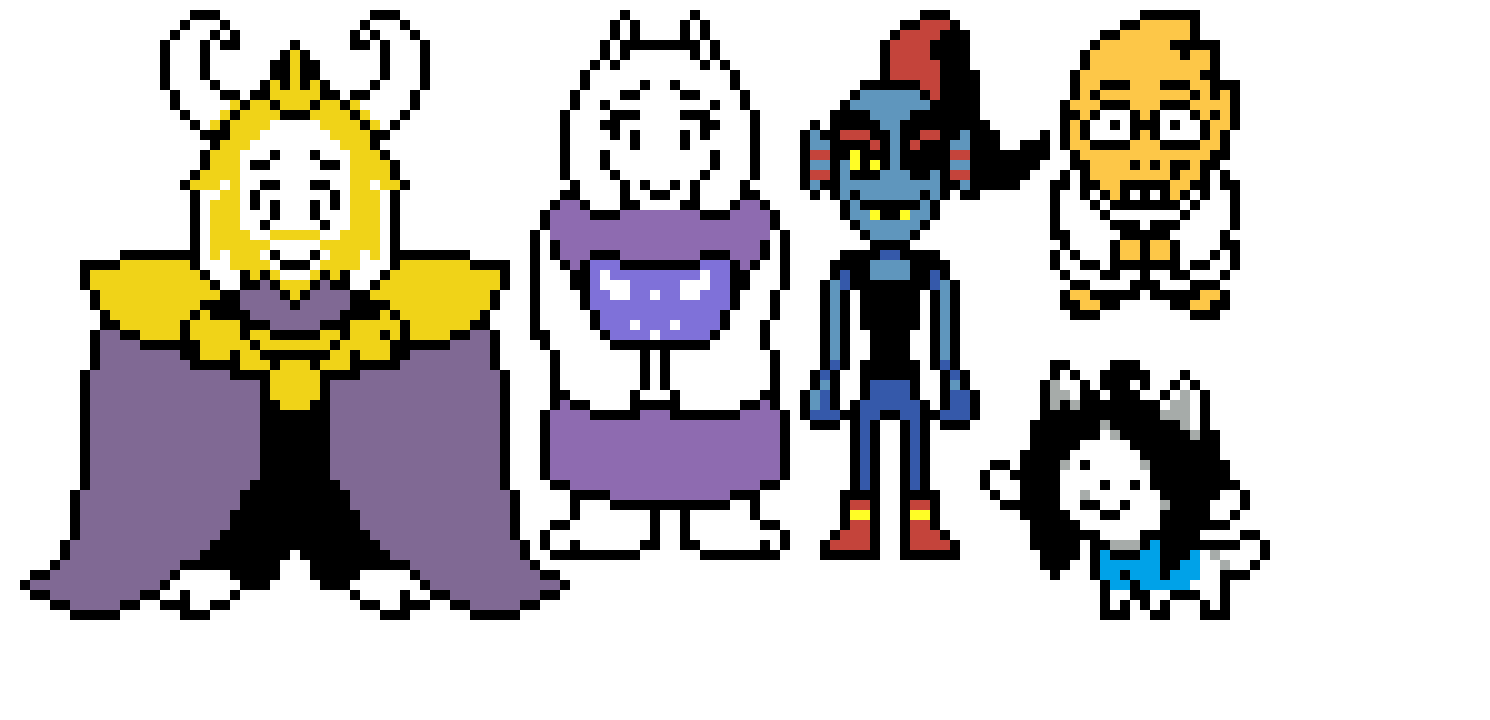 [9664c4] Undertale Characters #2