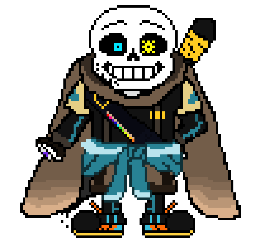 [95be89] "Ink!Sans | Found by Terrie, and well... Reposted by him... Hey, Pepo, I think you might like this, Ink, better...