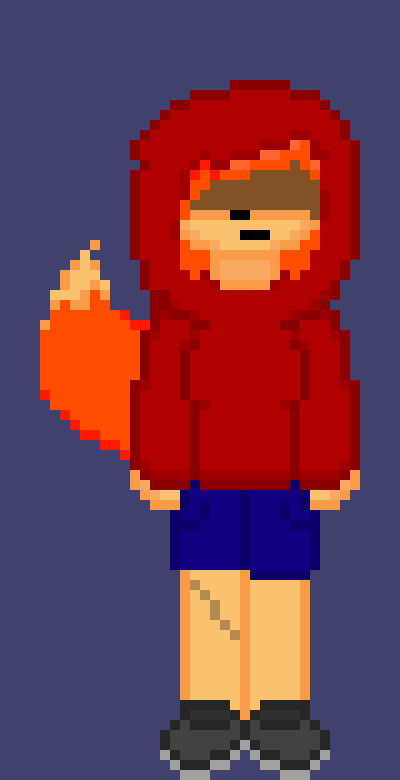 [d8d976] *Flips over them* -Foxlya