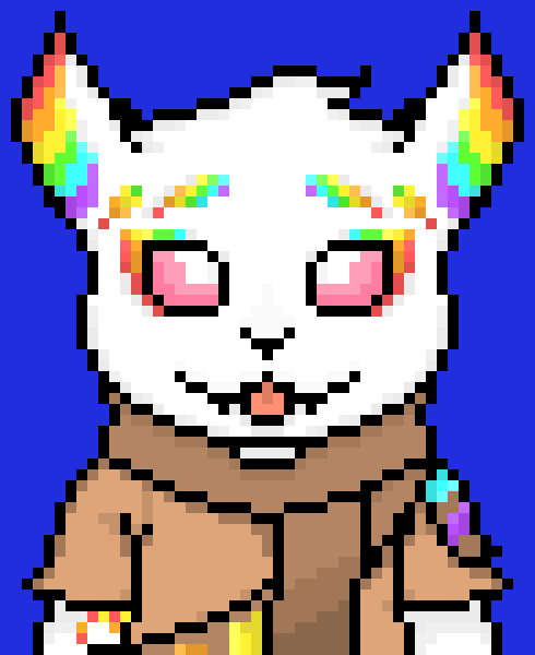 [95be89] *He stood still arms still out he is waiting* *He is humming a calming tune*