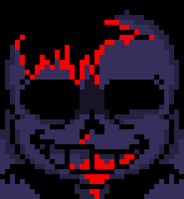 [7ce906] pfft- I killed many verisons of em, so bad try. *(Demented shoves rbf on the ground, and stomps on him.)  -Sans