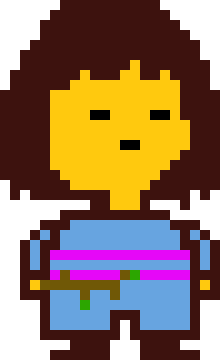 [1365bf] deltarune frisk