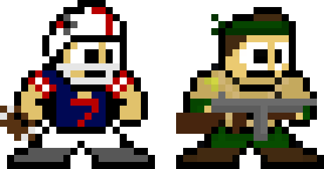 [b49abe] Cuphead and mugman