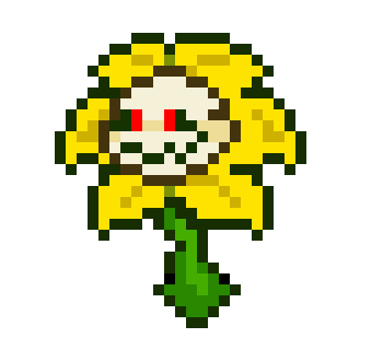 [06ffd6] Deltarune Flowey [King Squid Port]