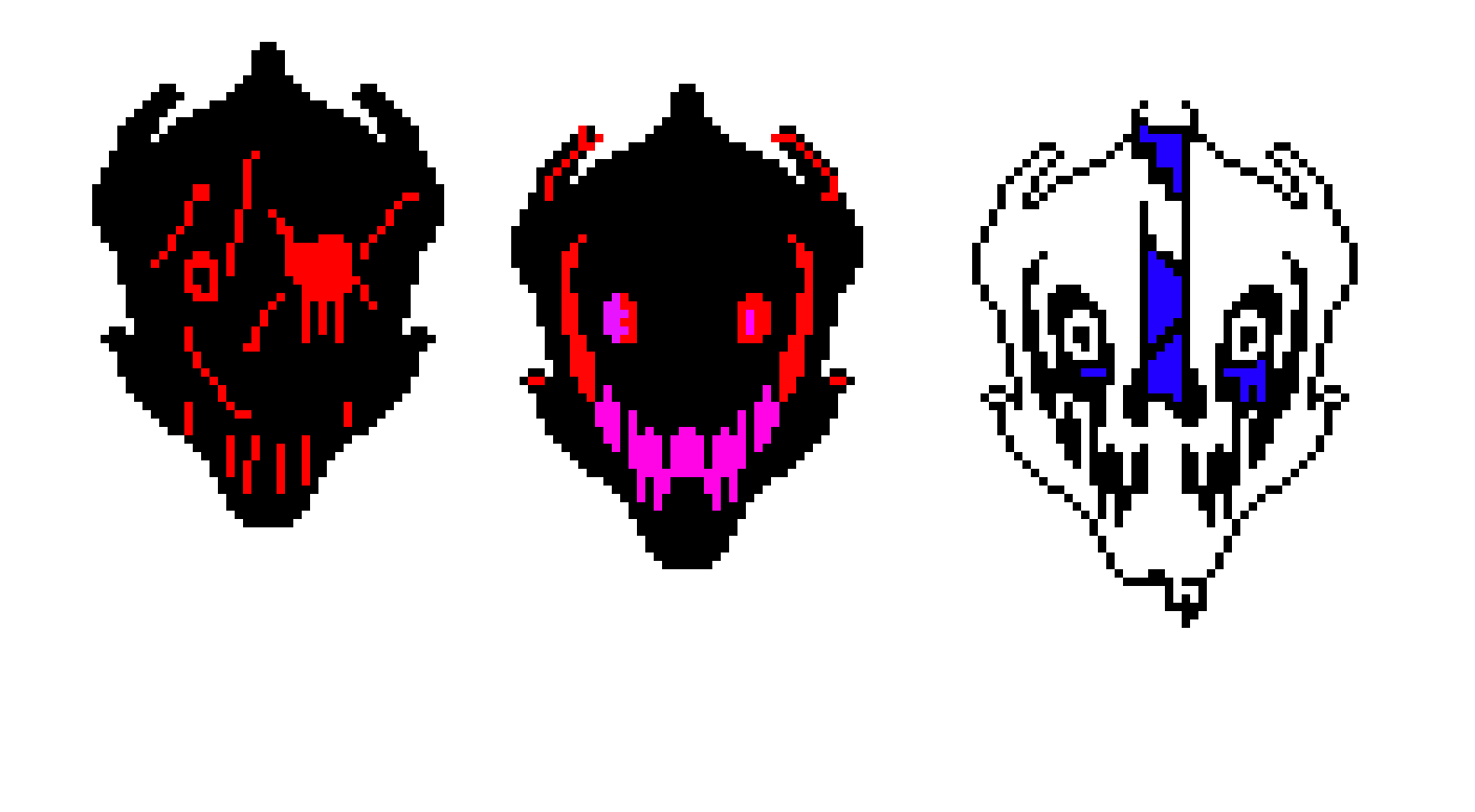 [d1cbcb] 3 glitch blasters