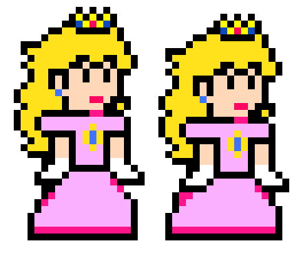 [7856db] Peach PixelArt