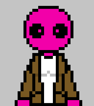 [769d0a] dunno, but i think i may have done it somewhat good. loke, look: they arent BLASTING OUT AT YOUR FACE like how other people do with an entire black outline, the ones i gave to the slimes are somewhat blending in, with a mostly black outline on the side, and a shaded outline connecting to the body, showing that they are small.. -Jess