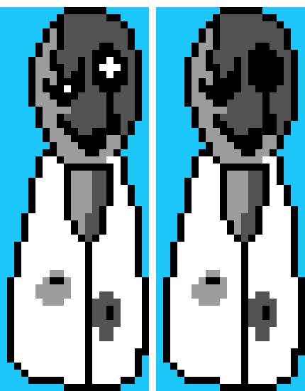 [7237da] Powertale Gaster Phase 1