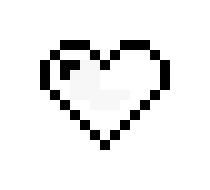 [bc3ba8] white heart
