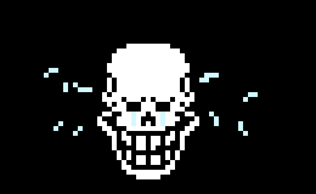 [b7d2ef] Sans; cri (cry) said (sad)