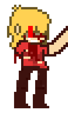 [980d57] If you touch me... ID HURT YOU MORE THAN I ALREASY HAVE. *His voice was duplicated, and he threw Salt inside the house.*