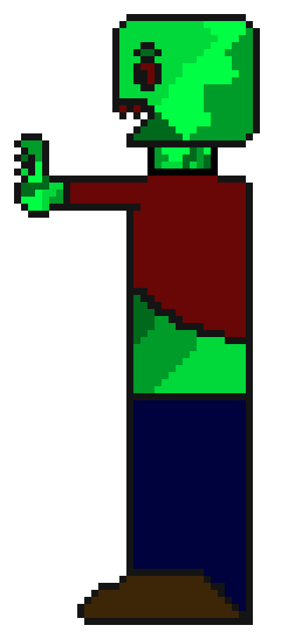 [457e19] Zombie Standing