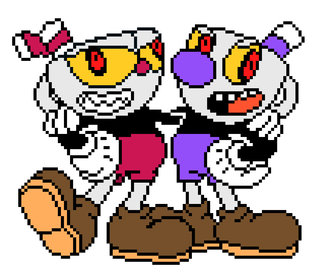 [9664c4] Evil Cuphead and Mugman! - K.Vargas