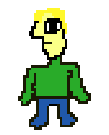 [f489cb] Pixel art self portrait