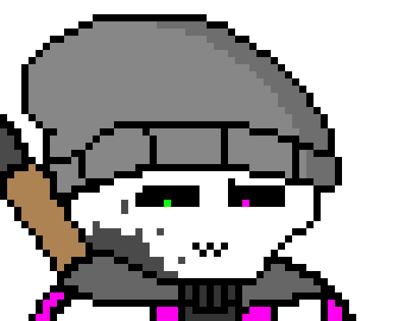 [9664c4] *Pats Corrupt! Arika head* there there. i won't bite! rawr. owo