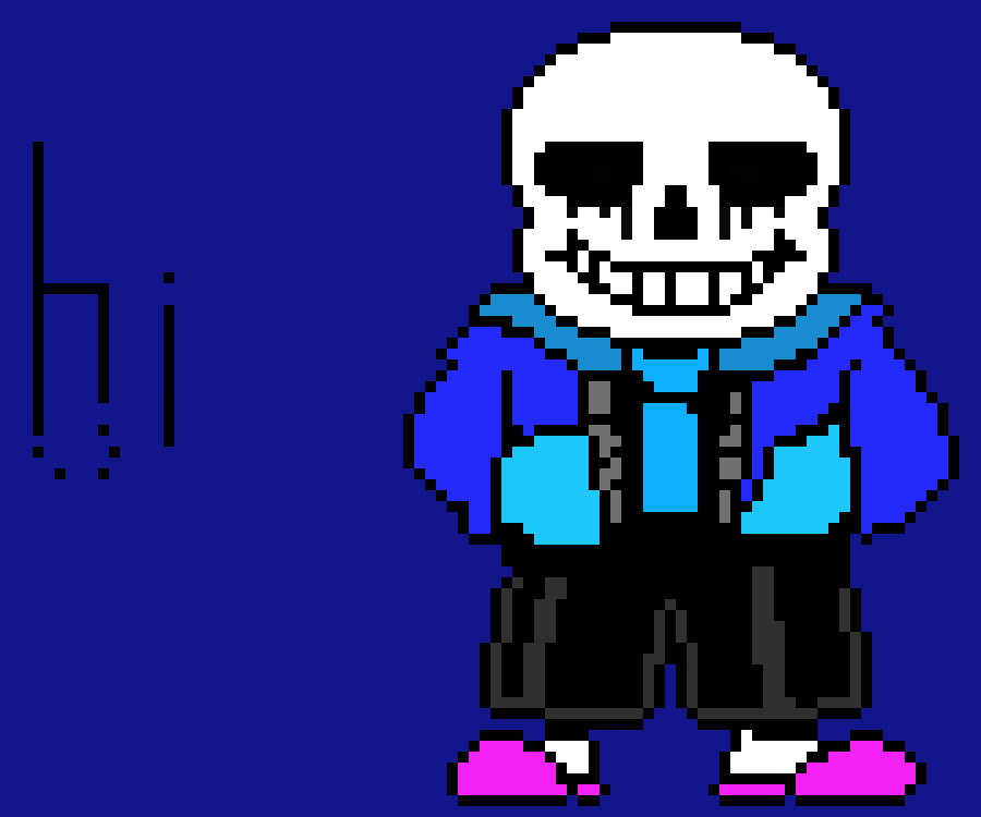 [4bb1ed] hi - dark Sans