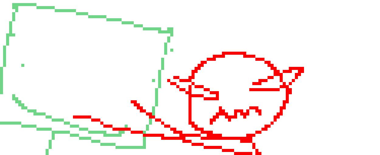 [99cd55]    Stop being fucking mad you green crap, now put a smile on that square face.