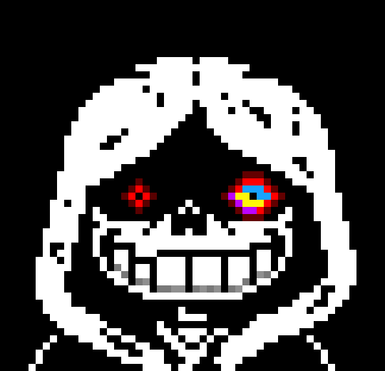 [1f74fd] Continues Vaporizing people with Gaster Blasters*  - Dust Sans (SCD)