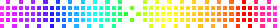 [22baa7] rainbow pixels
