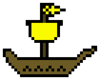[fddfaf] boat yellow