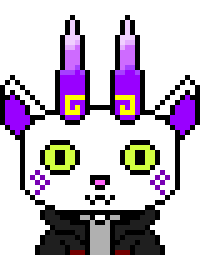 [1931b0] -walks across the street and then starts going crazy, disappearing, and then walking through K.C's floor like stairs, still eating-