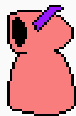 [e9d64a] ms. mime as The River Person