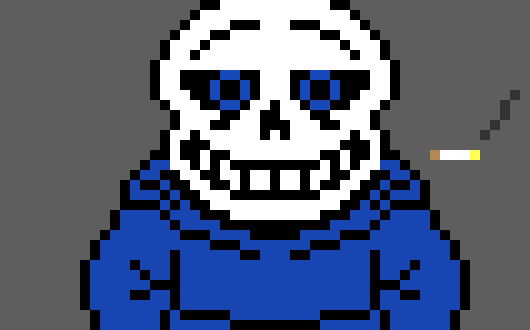 [4fbda4] so do you think you can think of a intro for me that ends should be burning in smoke...-swapswap sans
