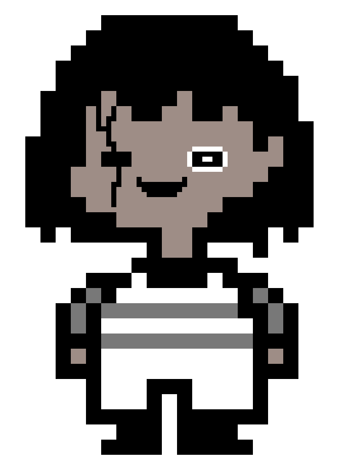 [8528a1] Undertale Frisk Sprite