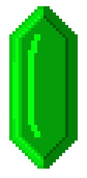 [9664c4] Green Crystal