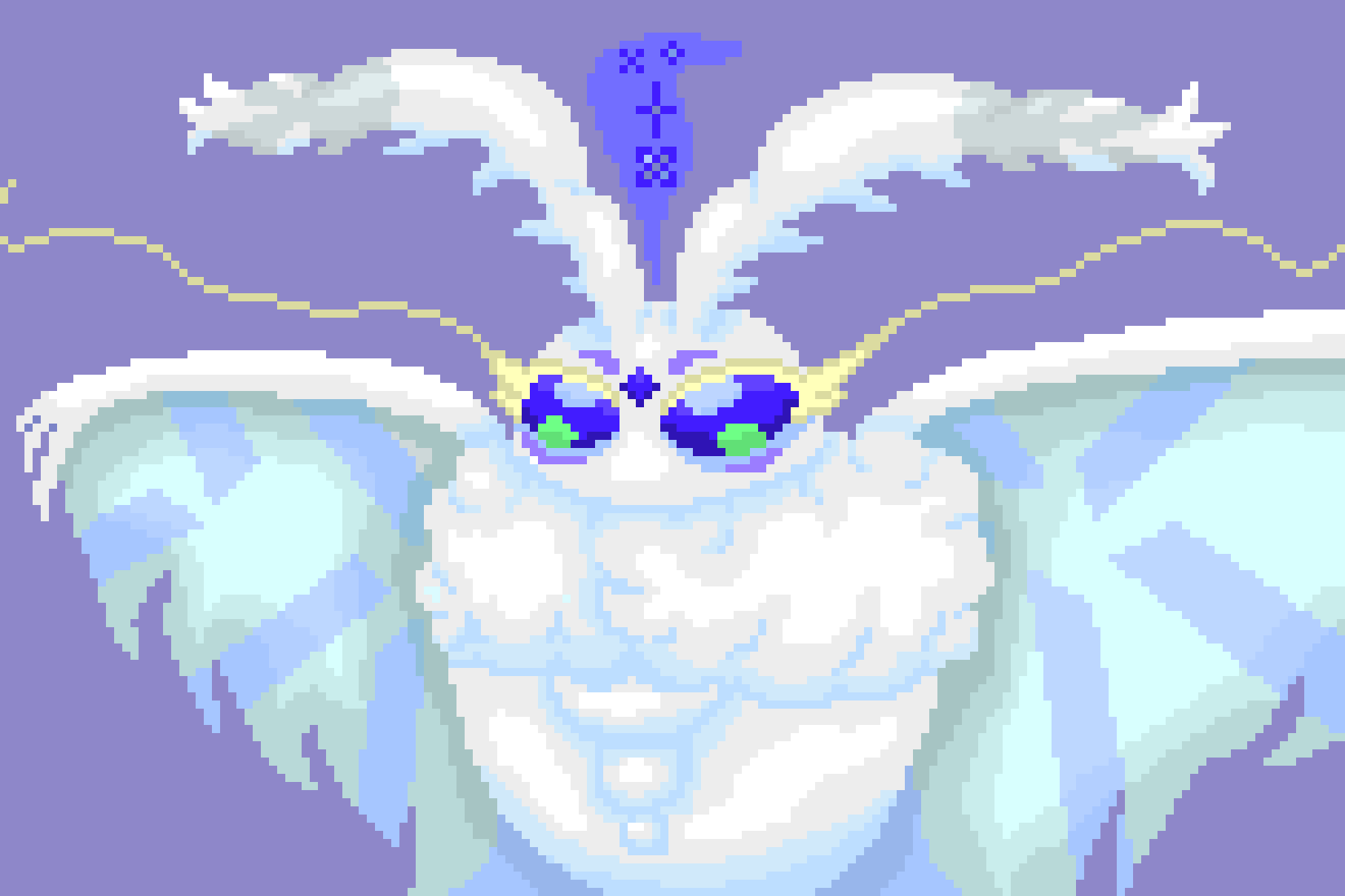 [f7c573] Frosmoth causes a blizzard to appear -mawile