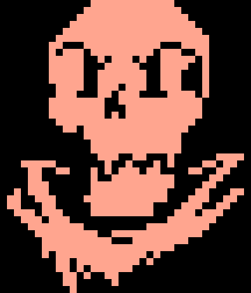 [71ea35] *Papyrus would summon a bone zone and block the shots from hititng sans