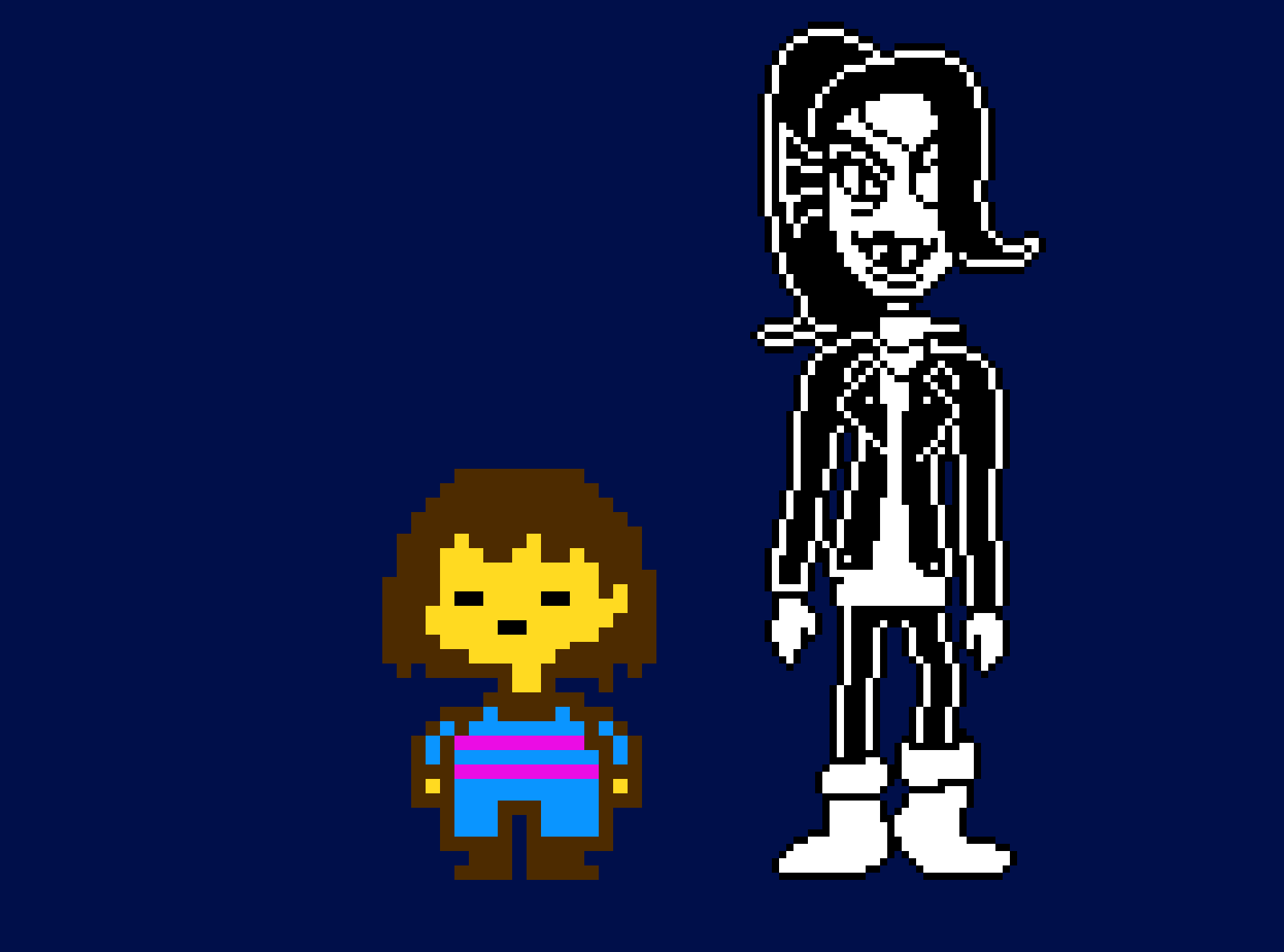 [7e8033] Undyne and frisk